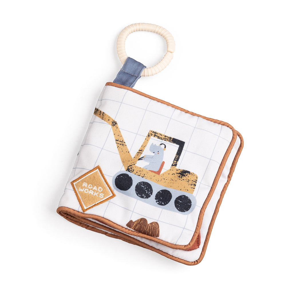 Sebra aktivitetsbok, tyg - Busy Builders