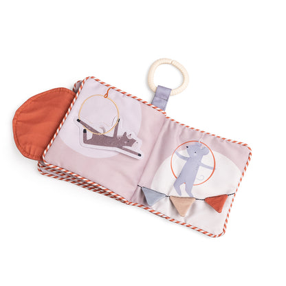 Sebra aktivitetsbok, tyg - Teeny Toes