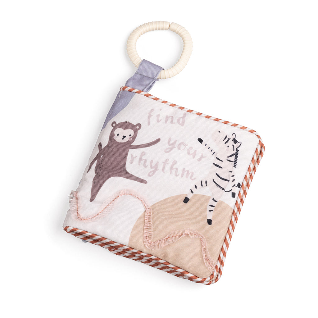 Sebra aktivitetsbok, tyg - Teeny Toes