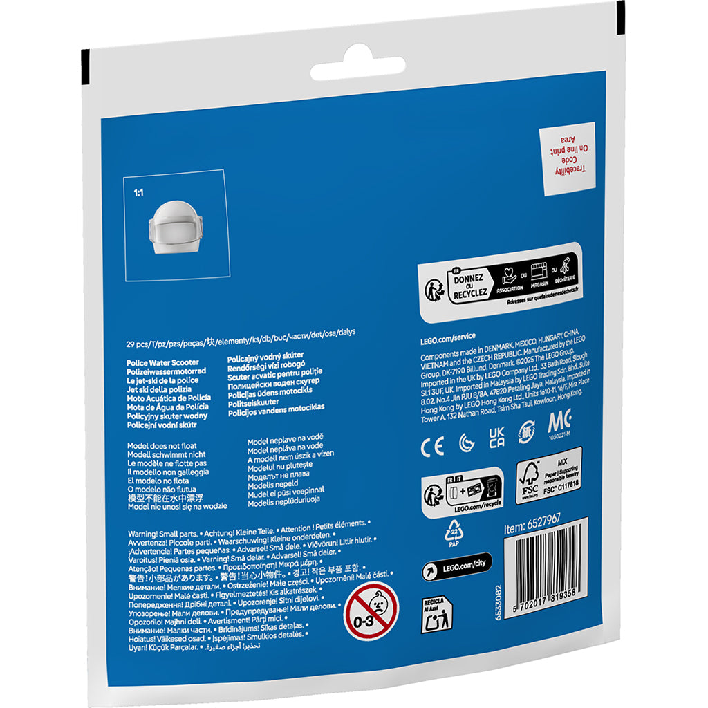 LEGO® Animal Crossing, Rekryteringspåsar – Polisvattenskoter
