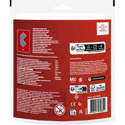 LEGO® Animal Crossing, Rekryteringspåsar - Kombi-ninjamech - Minimodell