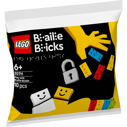 LEGO ® Braille Bricks, Leg med brailleklodser