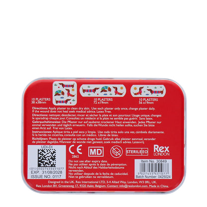 Rex London plaster, 30 stk. Sunny Gravhund