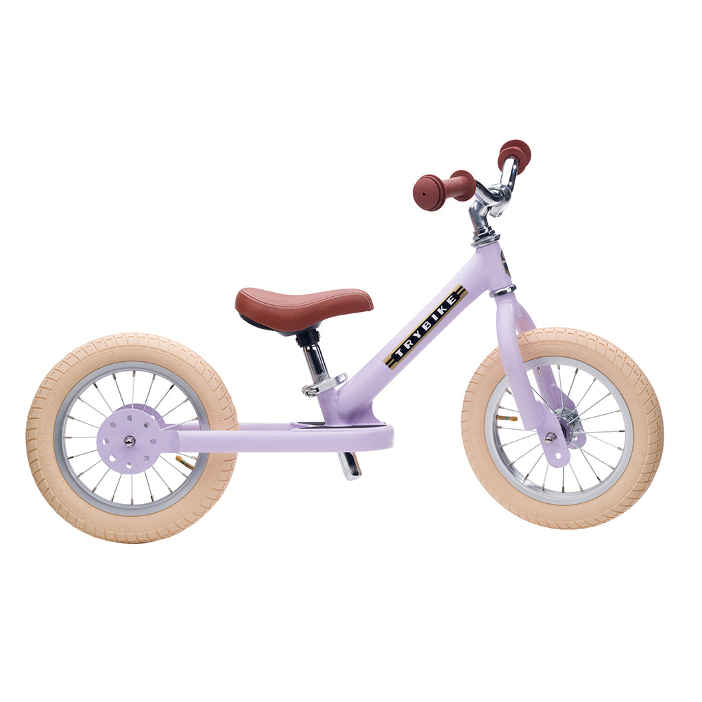 Trybike balanscykel, Vintage purple med retro design