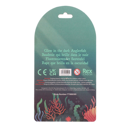 Rex London Glow in the dark, squishy – Djuphavsfisken