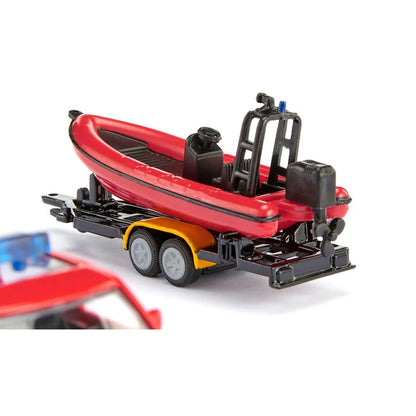 Siku Leksaksbil, Land Rover Defender med räddningsbåt