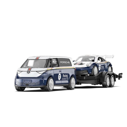 Siku VW ID Buzz m Porsche 911 GT3 - str. 22.6 7.5 cm