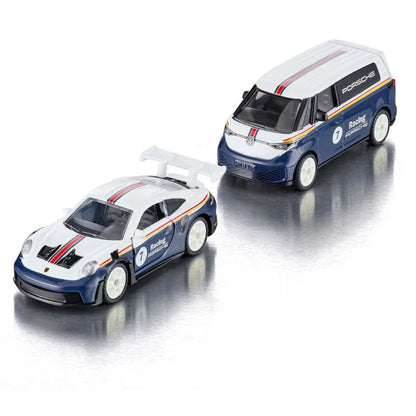 Siku VW ID Buzz m Porsche 911 GT3 - str. 22.6 7.5 cm