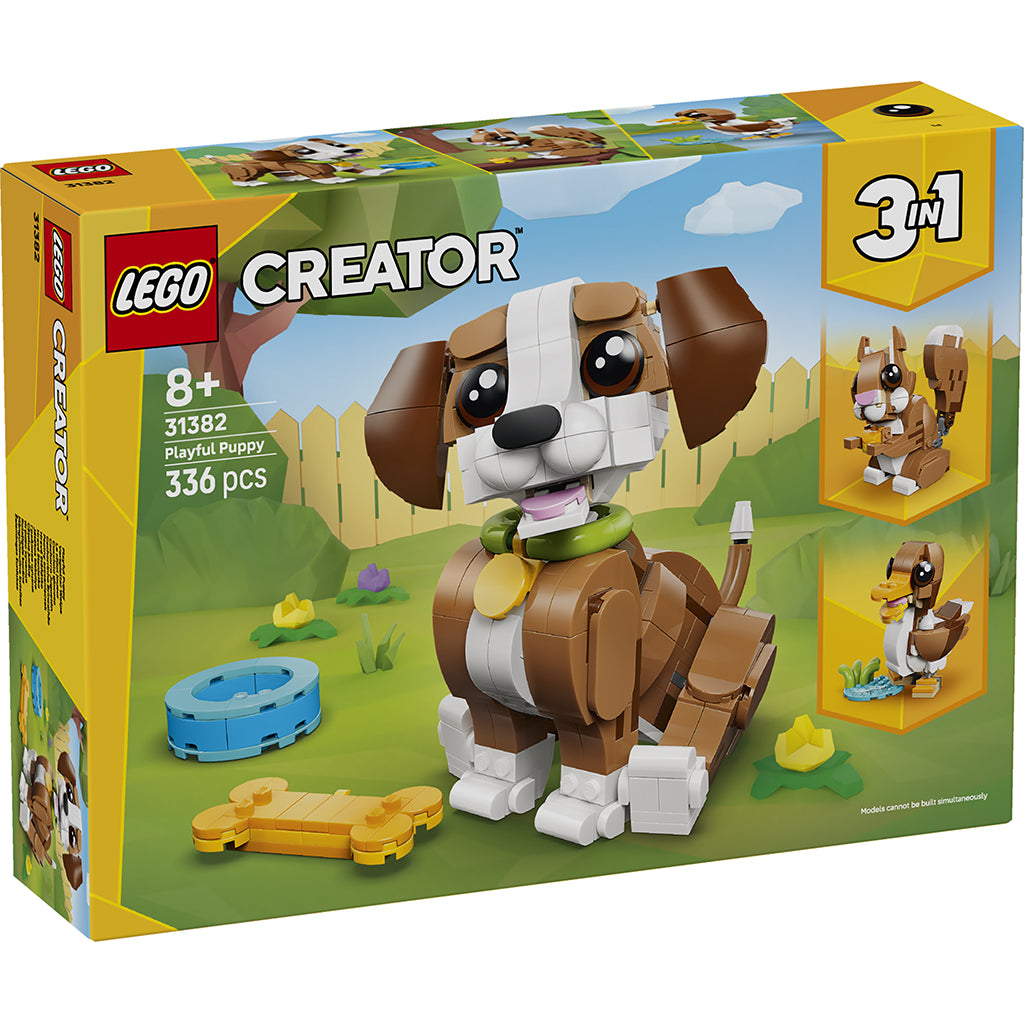 LEGO® Creator 3-i-1, Söta djur: Lekfull hundvalp