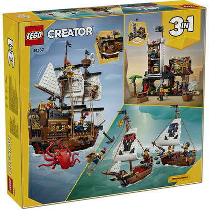 LEGO® Creator 3-i-1 Ikoniskt piratskepp