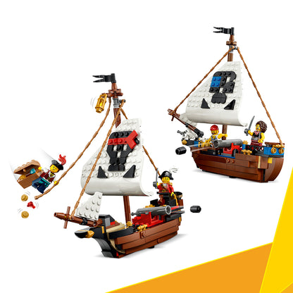 LEGO® Creator 3-i-1 Ikoniskt piratskepp