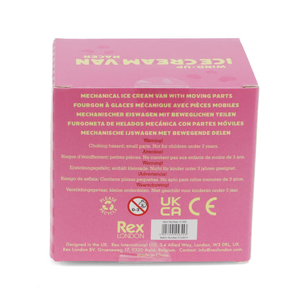 Rex London uppdragbar, glassbil, racer - Gul