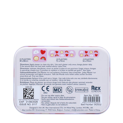 Rex London plaster, 30 stk. Kawaii Sunshine