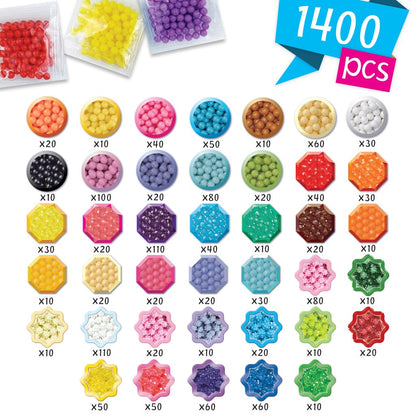 Aquabeads Deluxe hobbyset i handväska