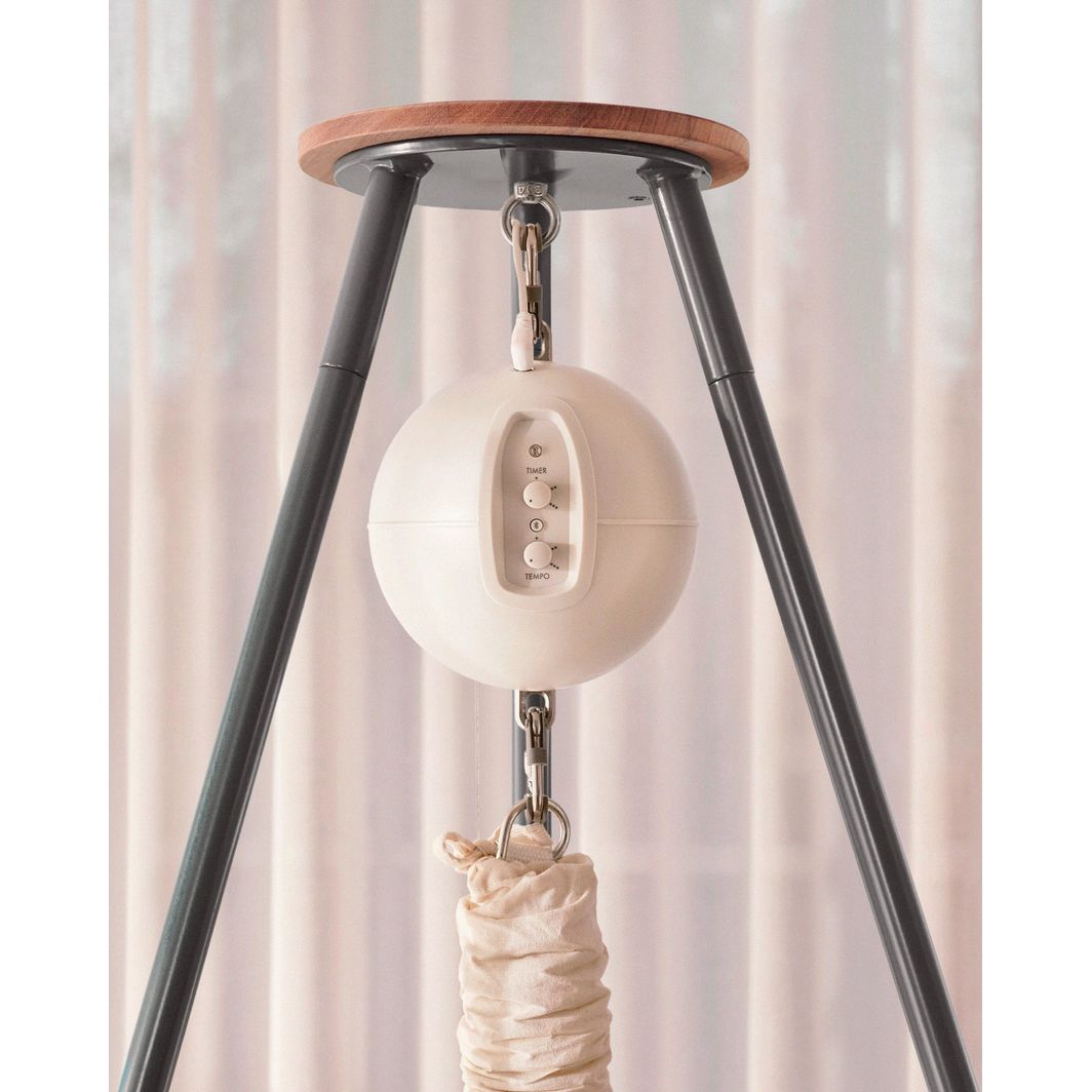 Moonboon Classic Bundle, Slyngevugge, med motor och stativ – Nature