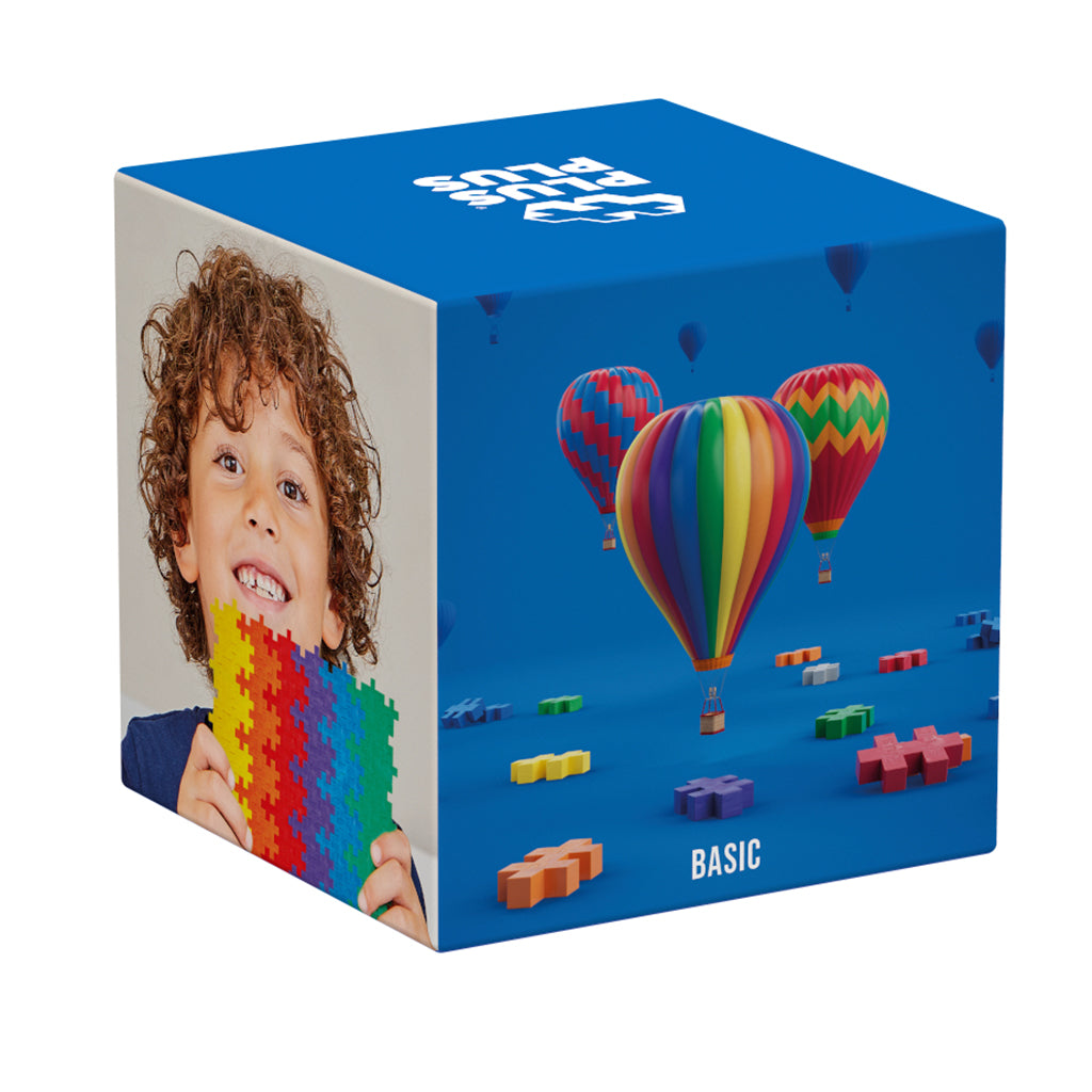 Plus-Plus Basic färgmix, 600 bitar