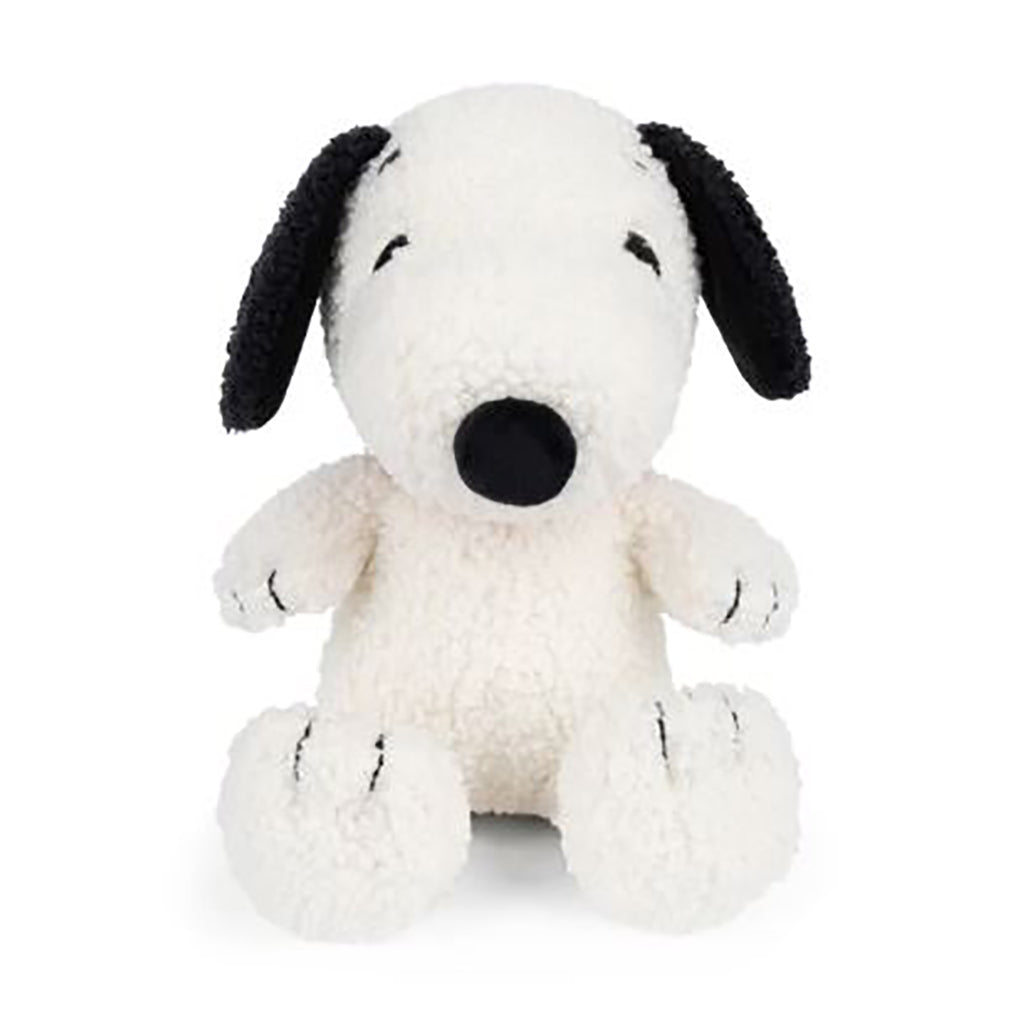 Snoopy bamse, ECO Terry Cream - 20 cm