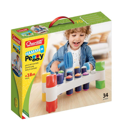 Quercetti Hammarspelet, Hammer Peggy