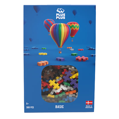 Plus-Plus Basic färgmix, 300 bitar
