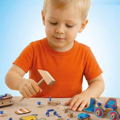 SES Creative Brix Junior, byggleksak - Arbetsfordon
