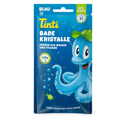 Tinti badkristaller - Blå