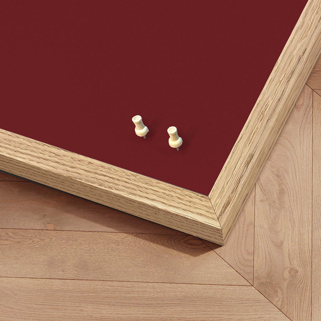 Anslagstavla med ekram, Pinot Noir – 62 x 42 cm