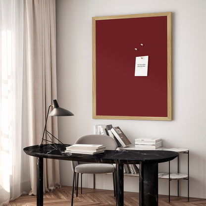 Anslagstavla med ekram, Pinot Noir – 62 x 42 cm