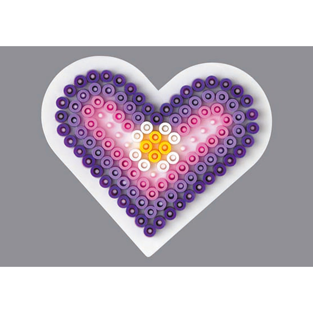 Hama Midi pärlplatta, Litet hjärta