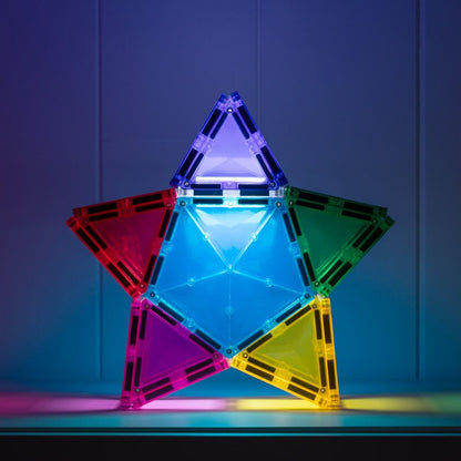 CONNETIX Connetix Light Star Pack - magnetsats - 28 delar