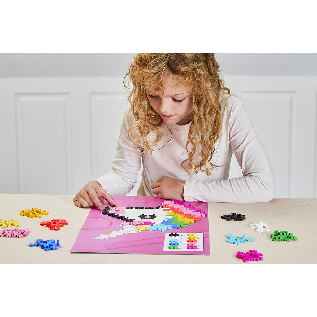 Plus-Plus Puzzle by Number, Enhörning - 250 bitar