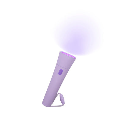 Lalarma Ficklampa, Uppladdningsbar - Purple