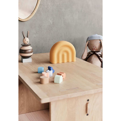 OYOY nattlampa, Gul Regnbåge - Rainbow night light