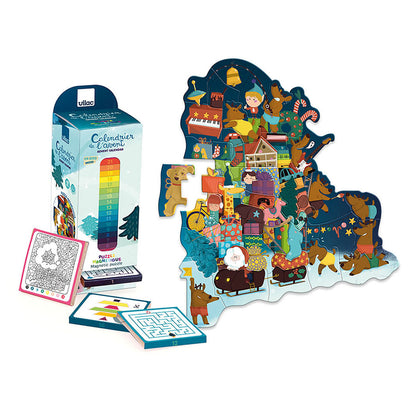 Vilac Adventskalender, Adventtorn med magnetiskt pussel 48 bitar