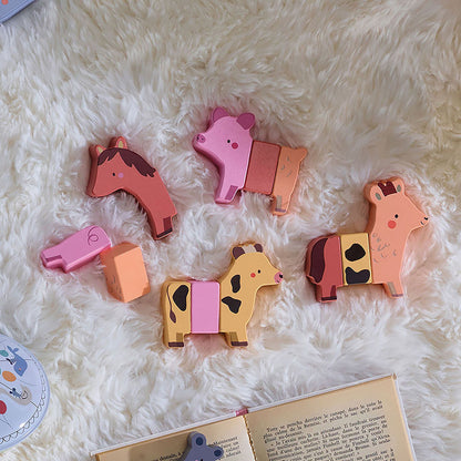 Vilac Magnetiska djur, 12 delar