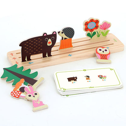 Vilac kombinationsspel, Oussassplass hjärnträning - Skogen