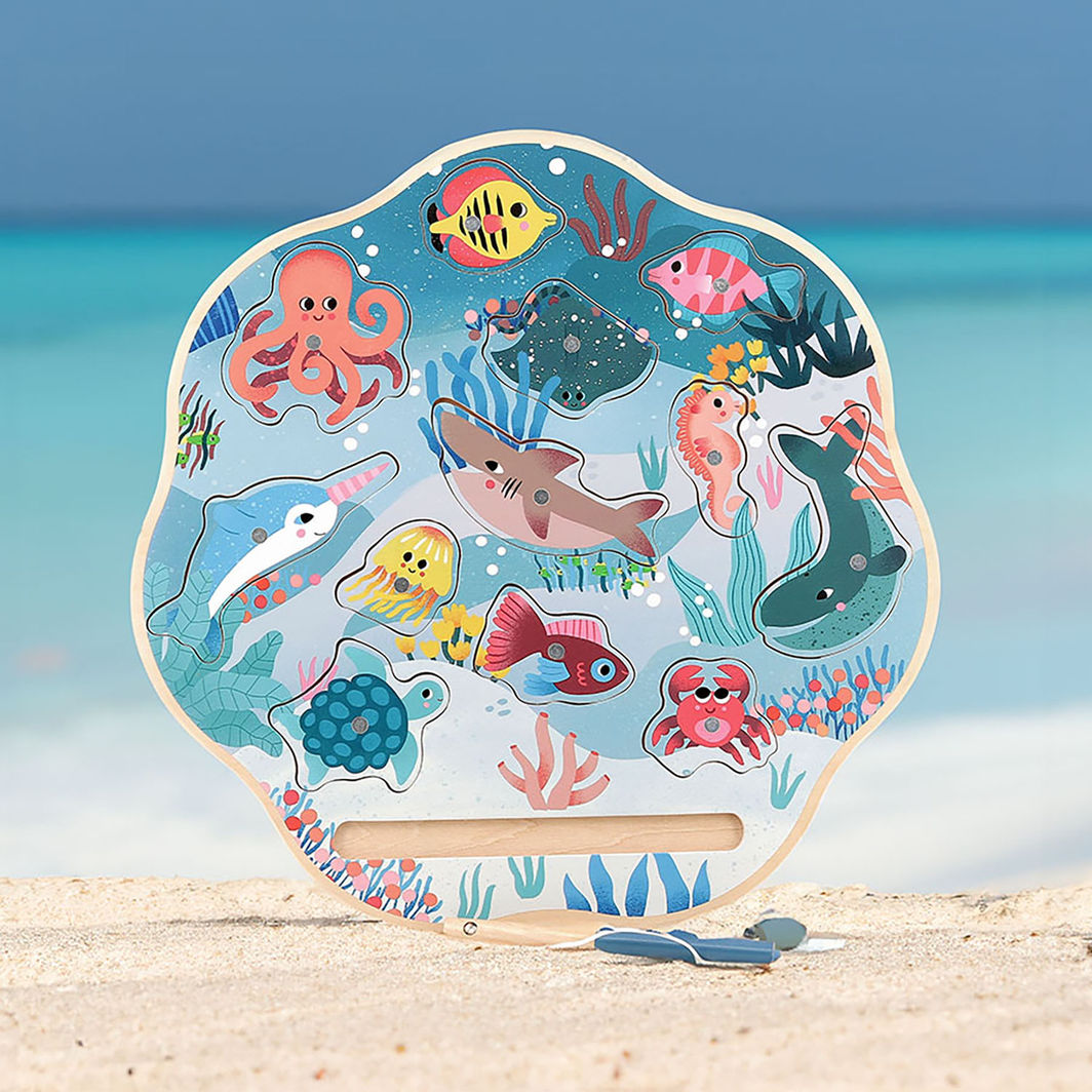 Vilac Fiskespel, Havets Djur