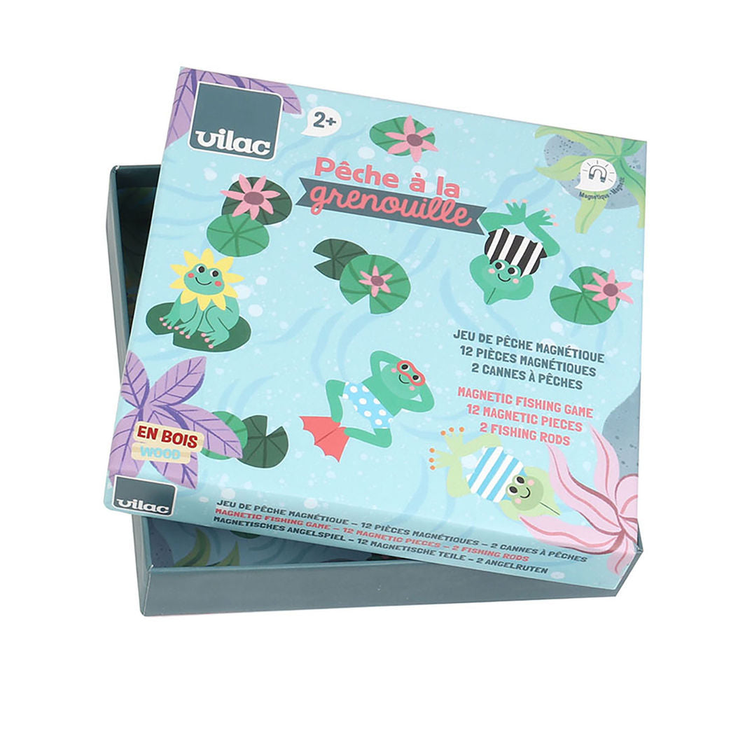 Vilac Fiskespel, Glada grodor