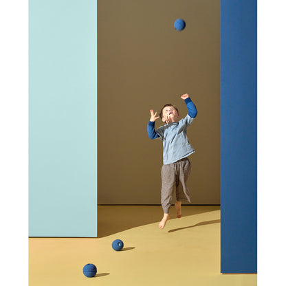 Modu 3 skumbollar, Deep blue/Sky blue