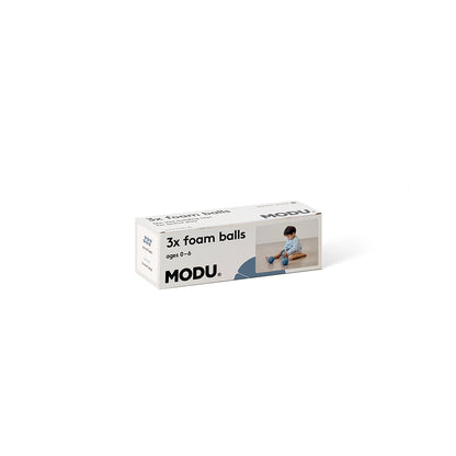 Modu 3 skumbollar, Deep blue/Sky blue
