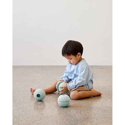 Modu 3 skumbollar, Ocean mint/ Forest green