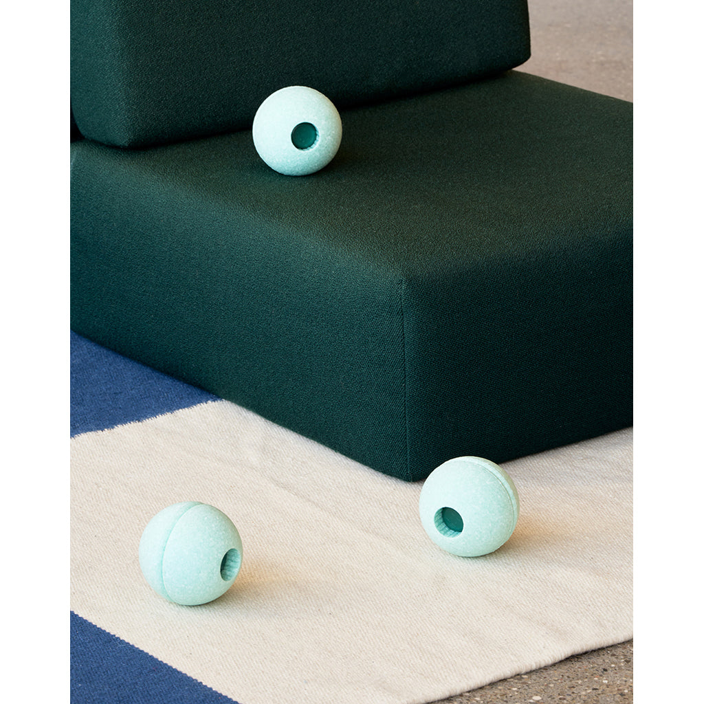 Modu 3 skumbollar, Ocean mint/ Forest green
