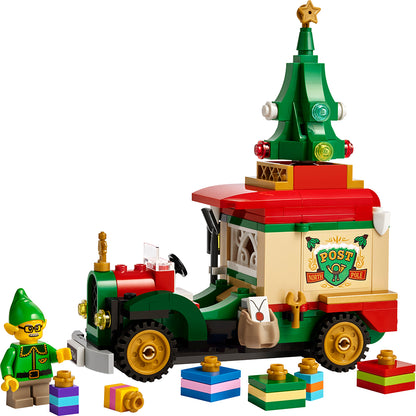LEGO® Iconic, Julemandens paketbil