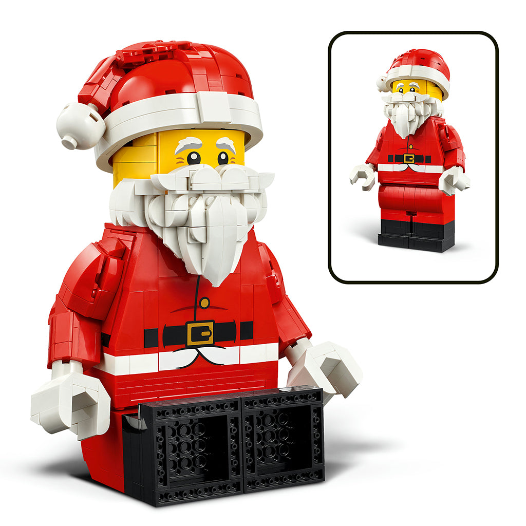LEGO® Uppskalad minifigur av jultomten