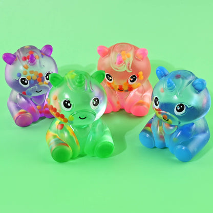 Robetoy squishy-enhörning – 7 cm