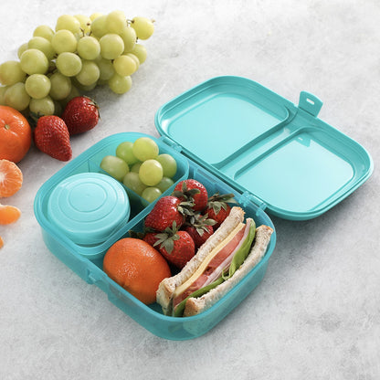 Sistema Ribbon lunchlåda med avtagbart fack, 1,1L - Teal