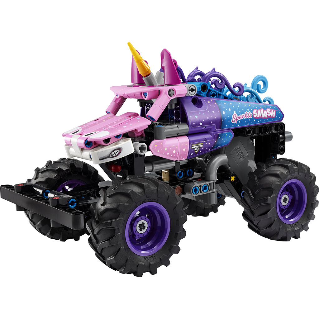 LEGO® Tecnic, Monster Jam™ Sparkle Smash™ pull-back