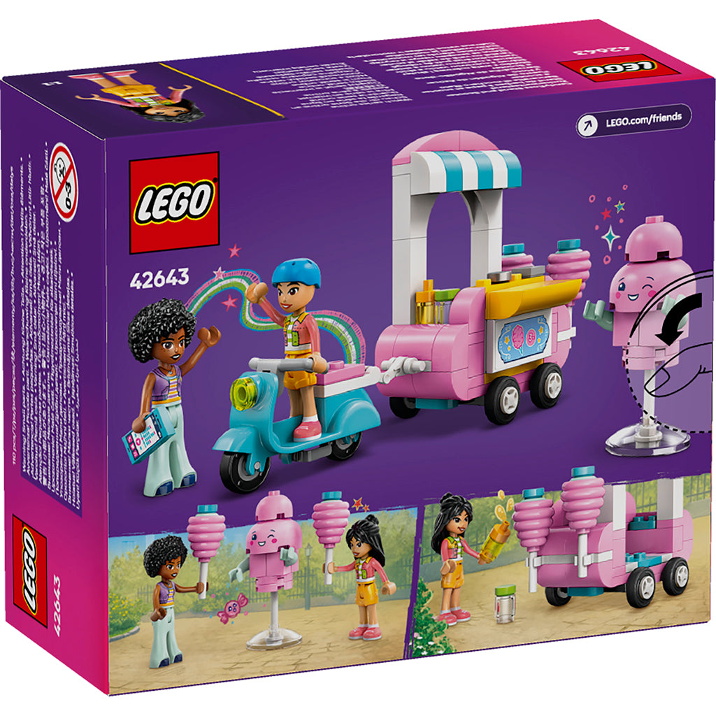 LEGO ® Friends, Sockervaddsstand och skoter