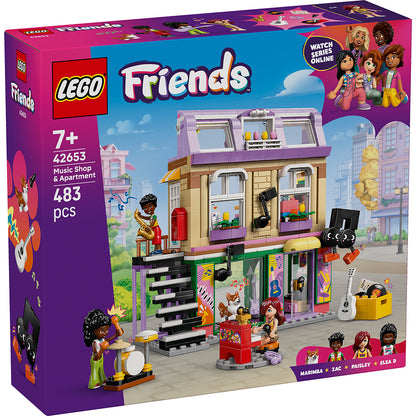 LEGO® Friends, Musikaffär och Lägenhet