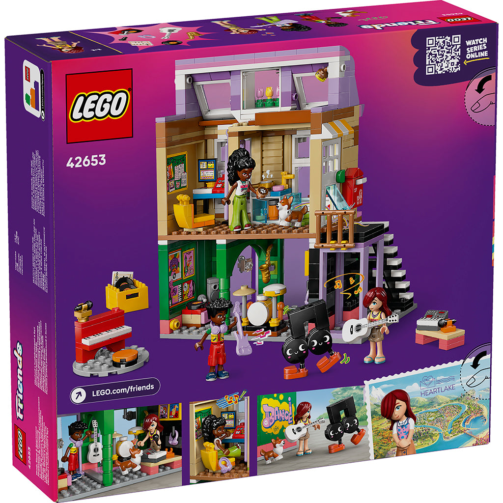 LEGO® Friends, Musikaffär och Lägenhet