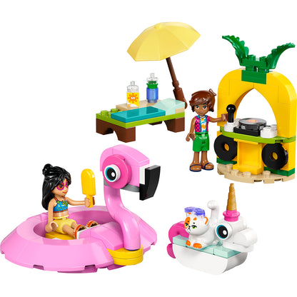 LEGO® Friends, Poolparty med enhörning och flamingo